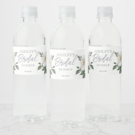 Flasche mit weißem Flor Brautwasser