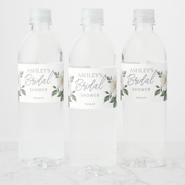 Flasche mit weißem Flor Brautwasser (Flaschen)
