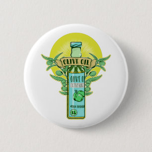 Flasche Olivenöl Button