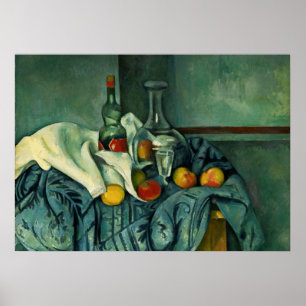 Flasche Peppermint (Paul Cezanne) Poster