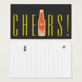 Flasche Pop Chef New Year Holiday Party Geschenk T