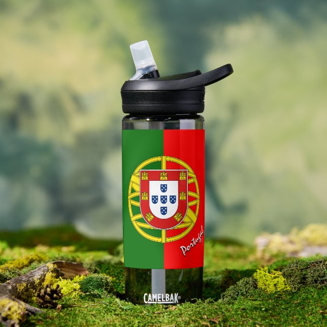 Flasche Portugal, patriotische portugiesische Flag (Außenbereich)