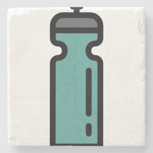 Flasche Steinuntersetzer (Vorderseite)