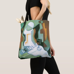 Flasche und Obstschale von Juan Gris, Vintage Kubi Tasche