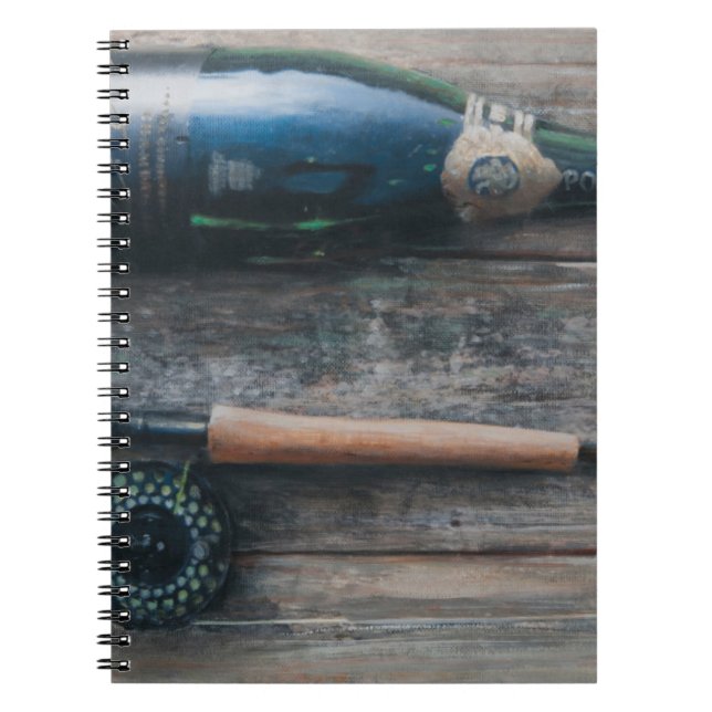 Flasche und Rod I 2012 Notizblock (Vorderseite)