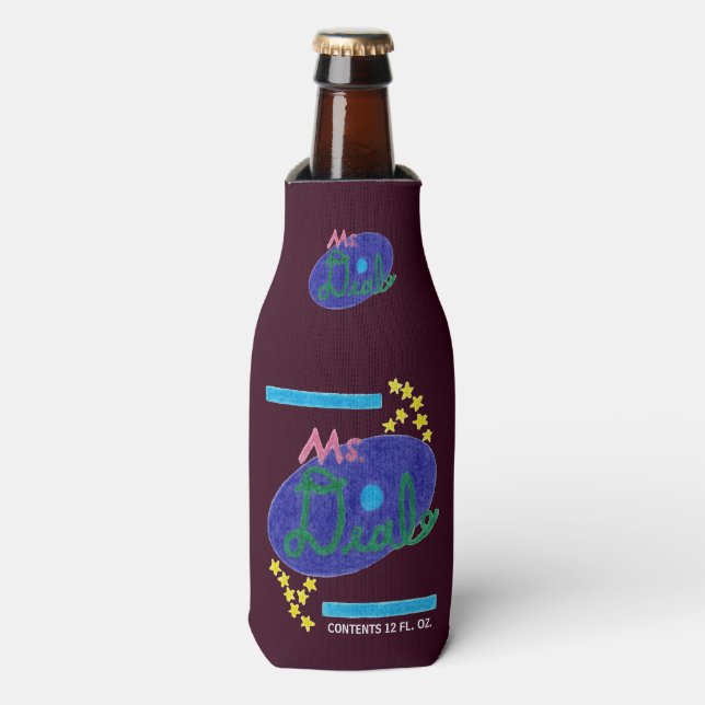 Flasche von Frau Deal Soda (Flasche Cooler) Flaschenkühler (Flaschenvorderseite)