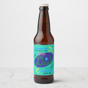 Flasche von Frau Deal Soda (Flaschen-Aufkleber) Bierflaschenetikett