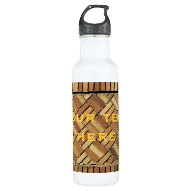 Flasche - Wand Edelstahlflasche (Vorderseite)