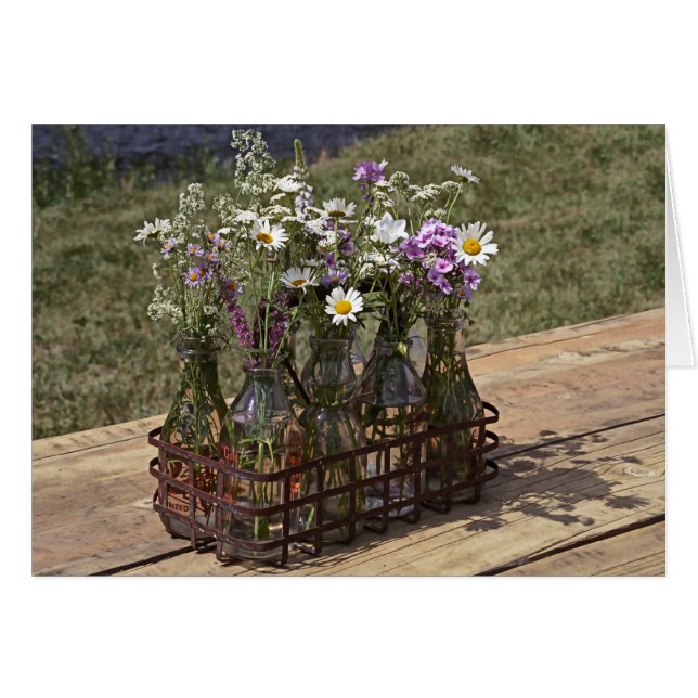 Flaschen Blume (Vorderseite (Horizontal))