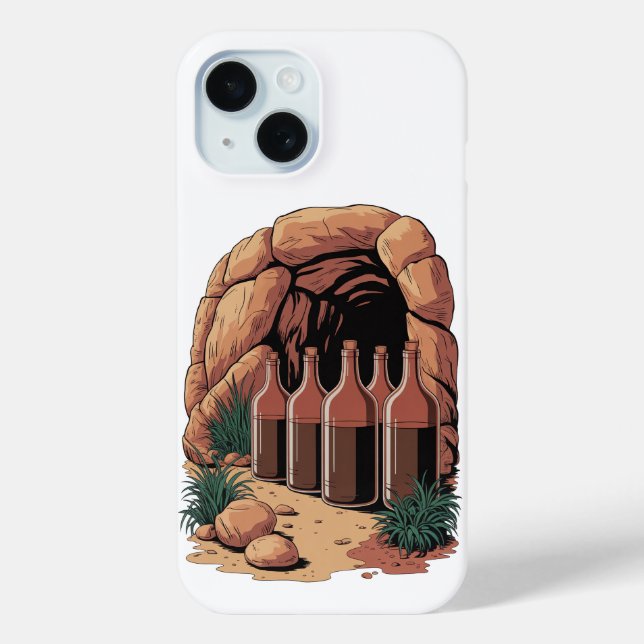 Flaschen in einer Höhle Case-Mate iPhone Hülle (Rückseite)