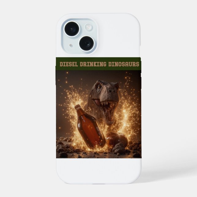 Flaschen mit Bier zerbrechen iPhone 15 Hülle (Rückseite)