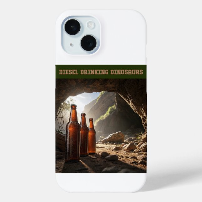 Flaschen neben einer Höhle Case-Mate iPhone Hülle (Rückseite)