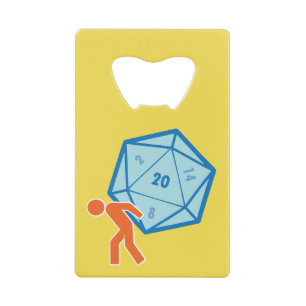 Flaschen-Öffner des Atlas-D20 cm Geldkarten Flaschenöffner