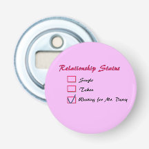 Flaschen-Öffner Jane Austen-Herr-Darcy Button