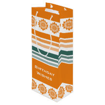 Flaschen Orange und Türkis