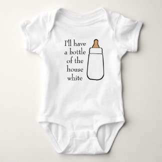 Flaschenbaby-Shirtbodysuiteinteiler des Hauses Baby Strampler