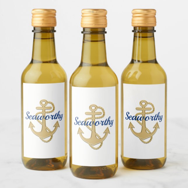 Flaschenetikett für die Ankeröffnung der Gastgesch Weinetikett (Flaschen)