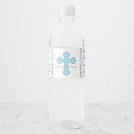 Flaschenetiketten (blau und silber)