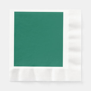 Flaschengrün (Vollfarbe) Serviette