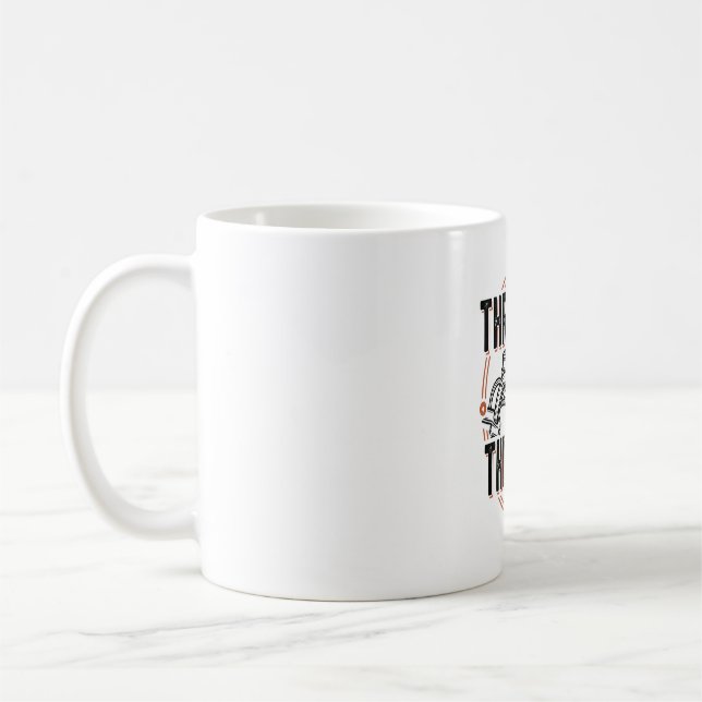 Flaschenkrampe Kaffeetasse (Links)