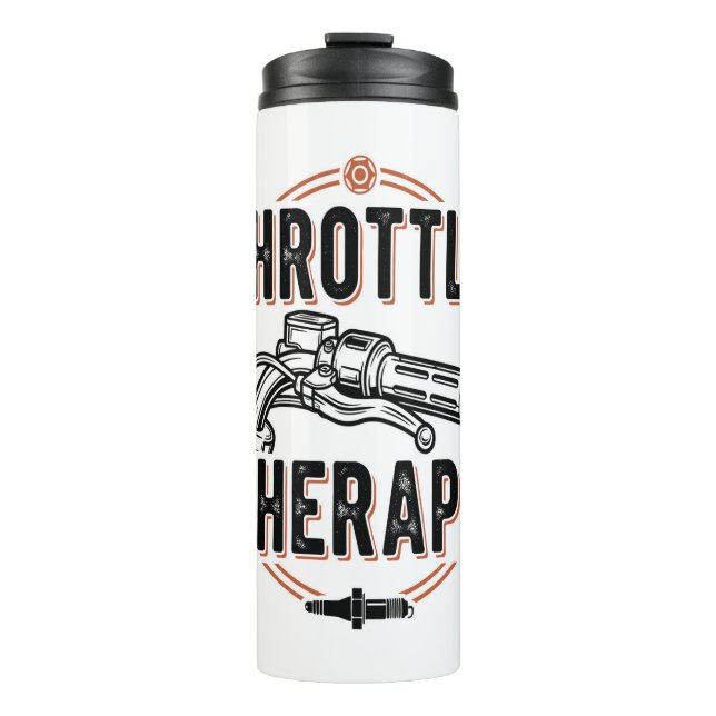 Flaschenkrampe Thermosbecher (Vorderseite)