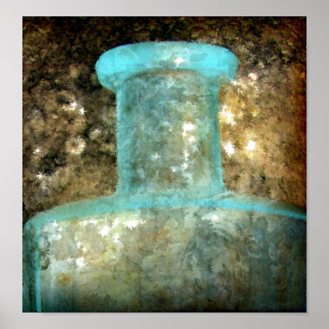 Flaschenkunst Poster (Vorne)