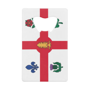 Flaschenöffner aus Edelstahl mit Flagge von Montre