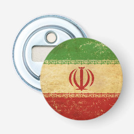 Flaschenöffner Iran Flag Vintages Design