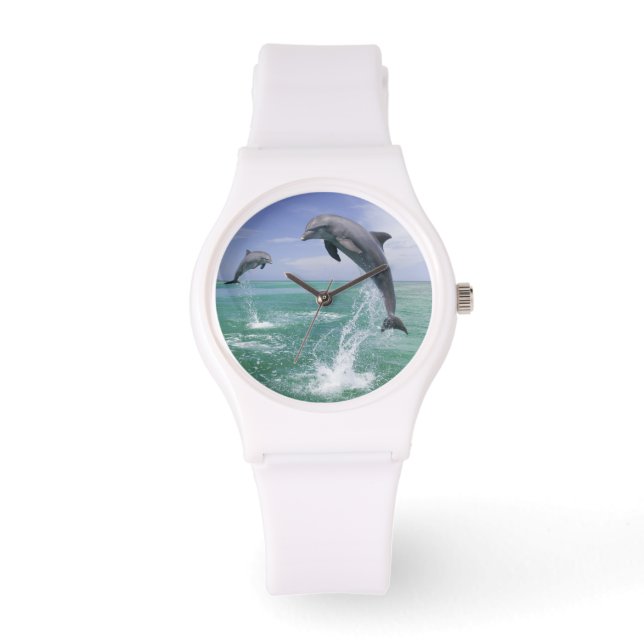 Flaschenose Delphine Tursiops truncatus Armbanduhr (Vorderseite)