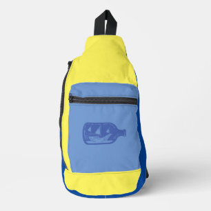Flaschenschiff Crossbody Bag
