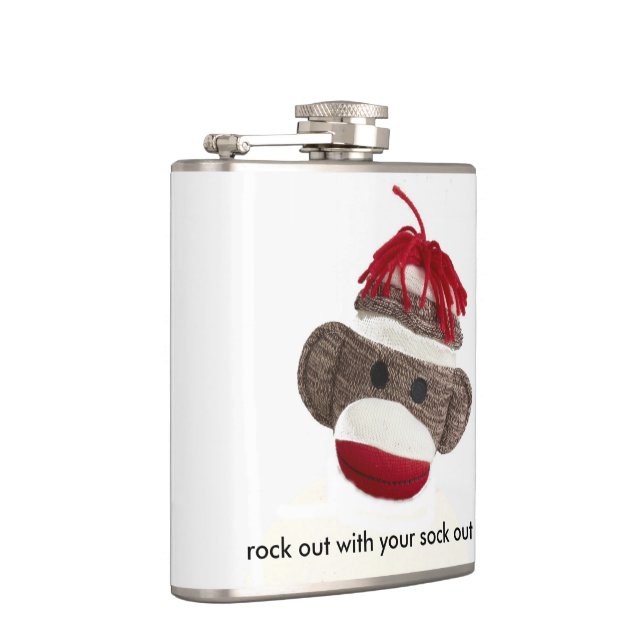 Flaschensockenaffe Flachmann (Rechts)