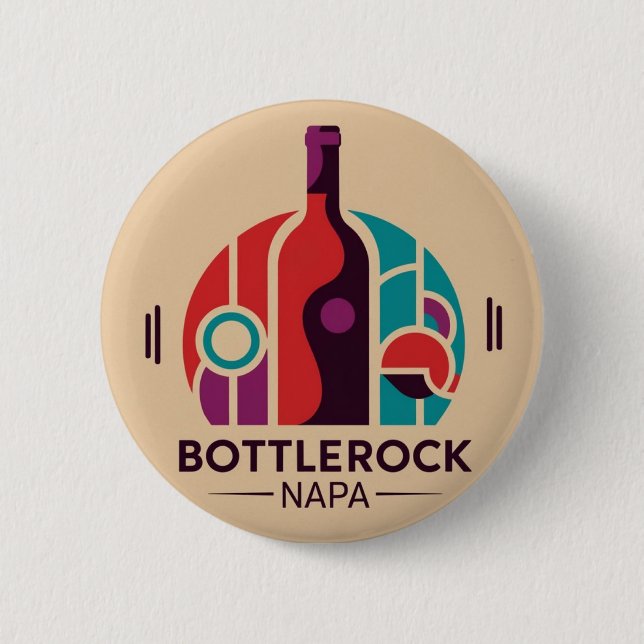 FlascheRock Napa Valley Button (Vorderseite)