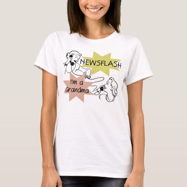 Flash d'information je suis T-shirts et cadeaux (Devant)