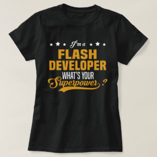Flash-Entwickler T-Shirt