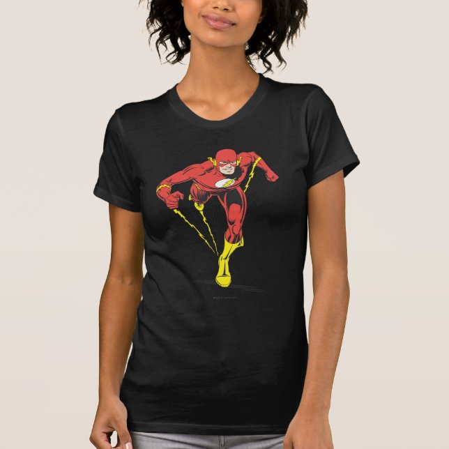 Flash läuft voran T-Shirt (Vorderseite)