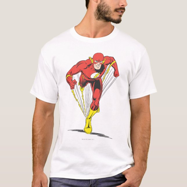Flash läuft voran T-Shirt (Vorderseite)