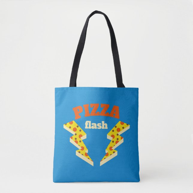 Flash Pizza Tasche (Vorderseite)