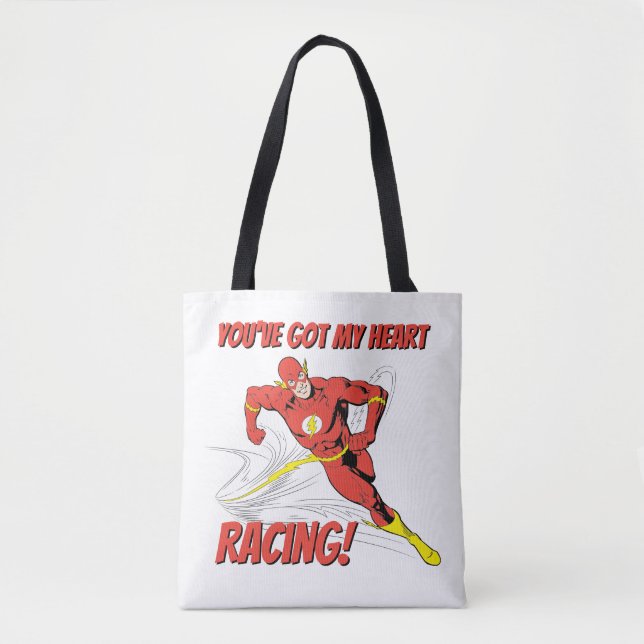Flash - Sie haben mein Herzrhythmus Got Valentine Tasche (Vorderseite)