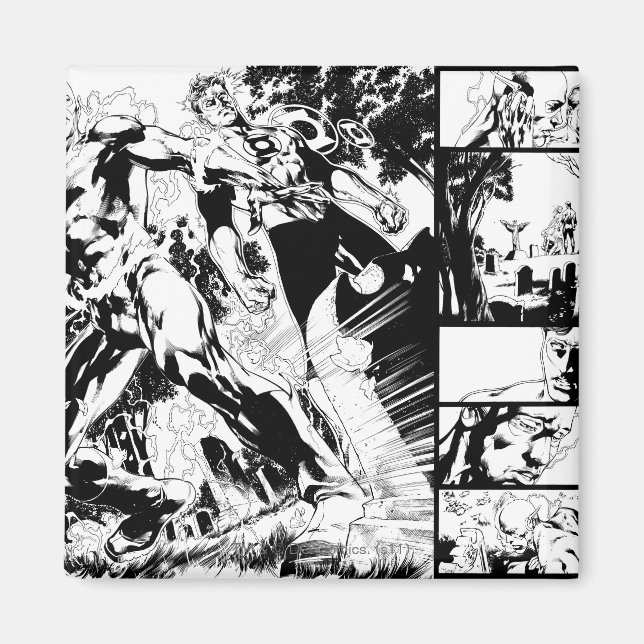 Flash- und Green Lantern-Panel 2 Magnet (Vorne)