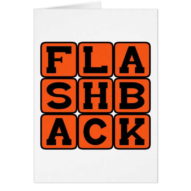 Flashback, mémoire précédente (Devant)