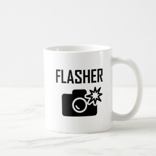 Flasher Funny Mug Kaffeetasse