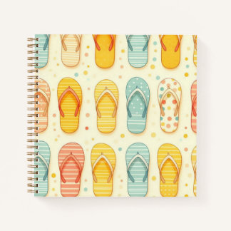 Flashfähige Flip-Flops Notizbuch