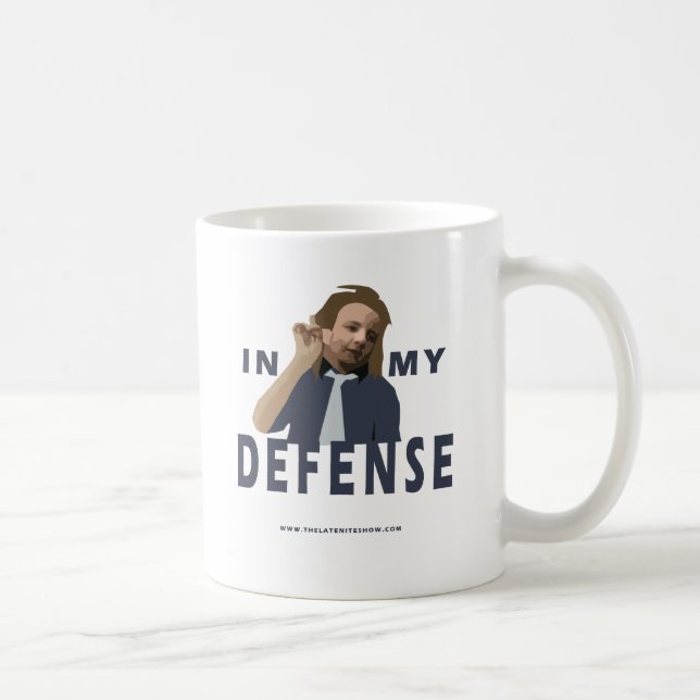 Flashman - in meiner Verteidigung… Kaffeetasse (Rechts)