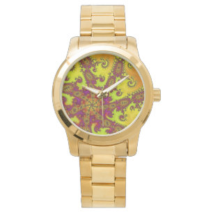 Flashy Fractal  Armbanduhr