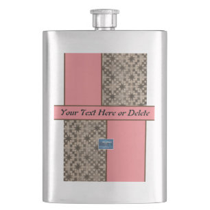 Flask Classic (Peach LED S.C.C.) RFPMDesign ©️ 202 Flachmann