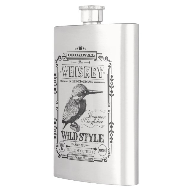 FLASK_Common Kingfisher Flachmann (Links)