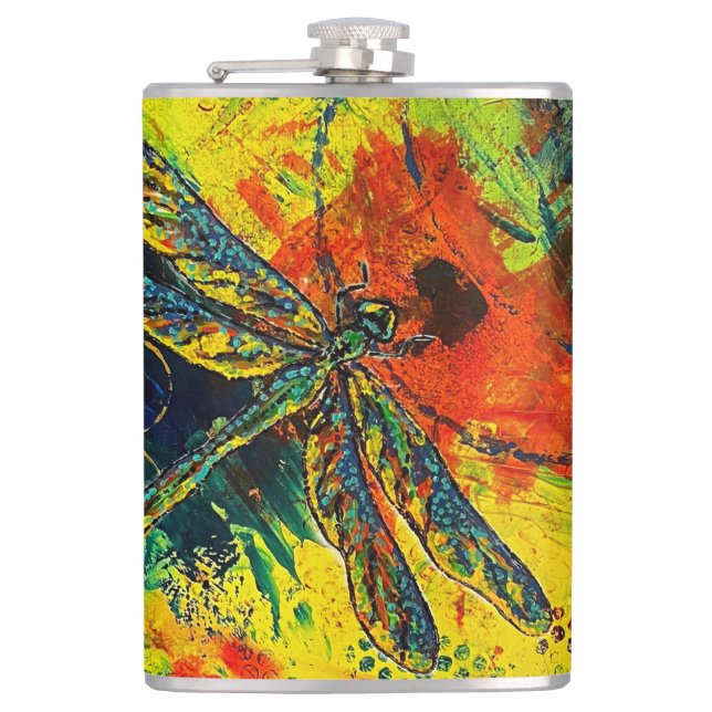 Flask Dragonfly Flachmann (Vorderseite)