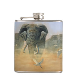 Flask Elephants Flachmann