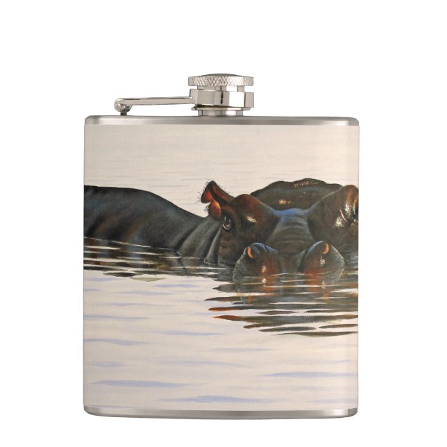 Flask Hippo Flachmann (Vorderseite)
