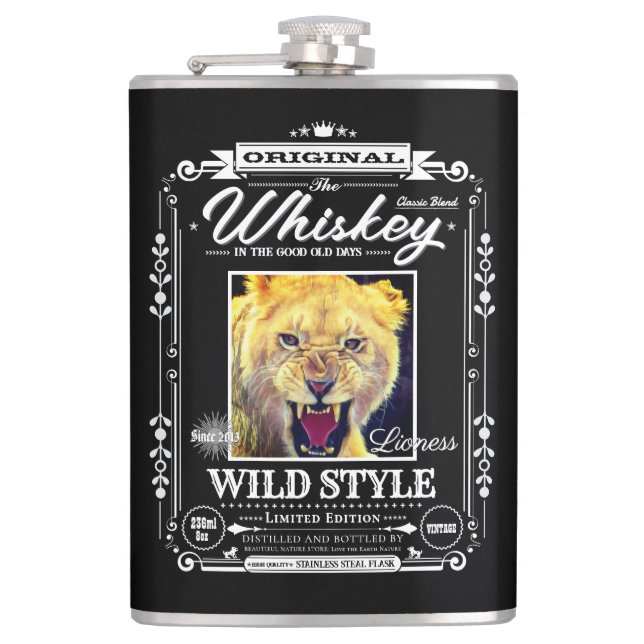 FLASK_Lioness Flachmann (Vorderseite)